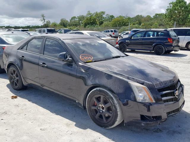 1G6DV57V280148876 - 2008 CADILLAC CTS HI FEA BLACK photo 1