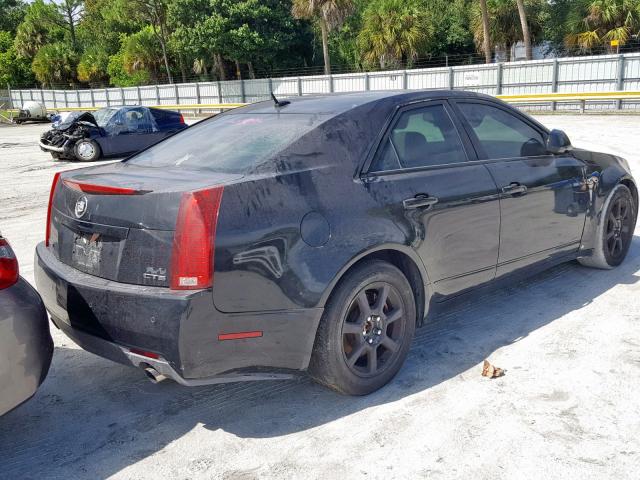 1G6DV57V280148876 - 2008 CADILLAC CTS HI FEA BLACK photo 4