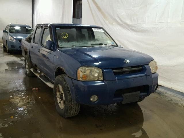 1N6ED27Y71C331124 - 2001 NISSAN FRONTIER C BLUE photo 1