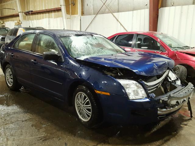 3FAHP06Z26R110390 - 2006 FORD FUSION S BLUE photo 1