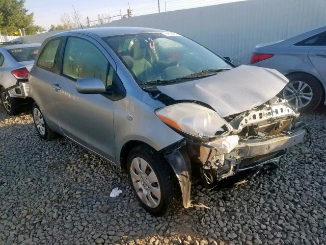 JTDJT923585219901 - 2008 TOYOTA YARIS SILVER photo 1