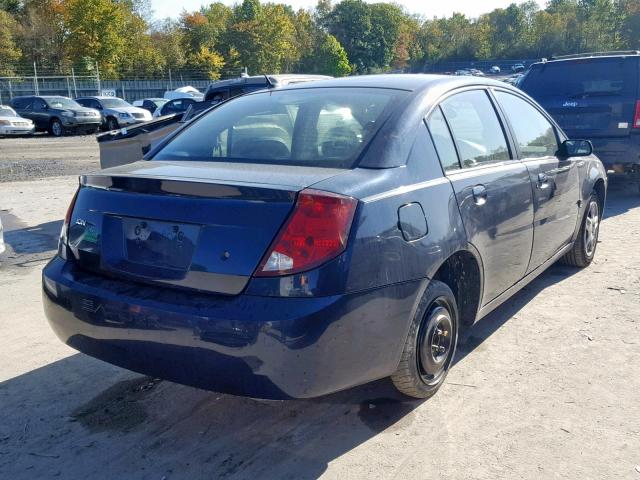 1G8AJ55F07Z146121 - 2007 SATURN ION LEVEL BLUE photo 4