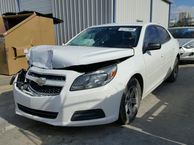 1G11B5SA6DF171574 - 2013 CHEVROLET MALIBU LS 白色 照片 2