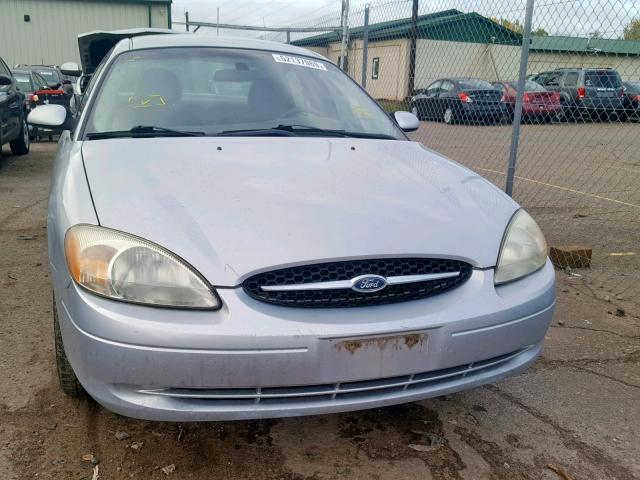 1FAFP55233G202538 - 2003 FORD TAURUS SES SILVER photo 9