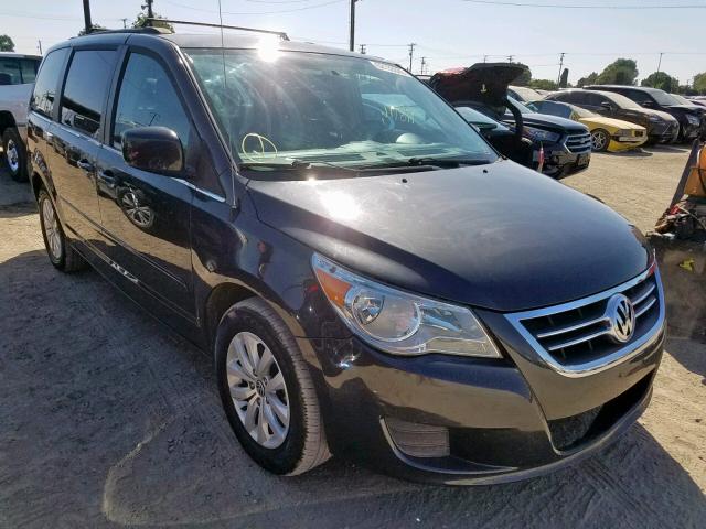 2C4RVABG4CR146131 - 2012 VOLKSWAGEN ROUTAN SE GRAY photo 1