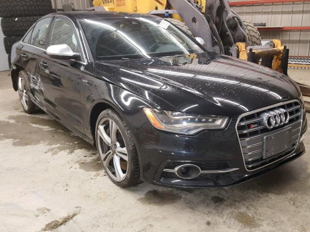 WAUF2AFCXDN073345 - 2013 AUDI S6 BLACK photo 1