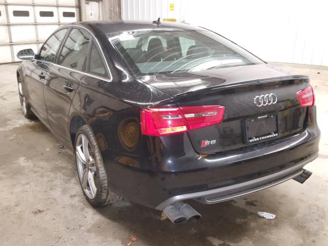 WAUF2AFCXDN073345 - 2013 AUDI S6 BLACK photo 3