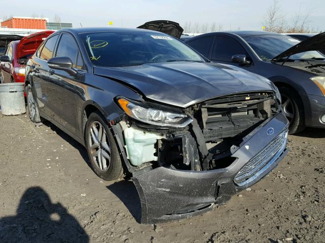 3FA6P0H72DR245885 - 2013 FORD FUSION SE BLACK photo 1