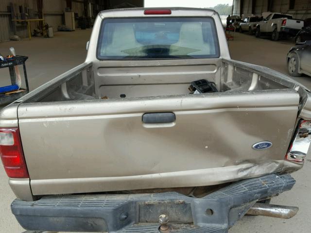 1FTYR10D34PA03098 - 2004 FORD RANGER TAN photo 6