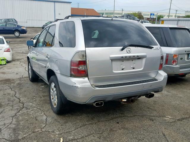 2HNYD18846H505965 - 2006 ACURA MDX TOURIN SILVER photo 3