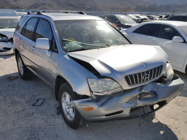 JTJGF10U010104993 - 2001 LEXUS RX 300 SILVER photo 1