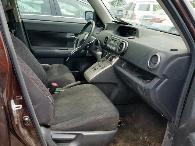 JTLKE50E981057181 - 2008 TOYOTA SCION XB იასამნისფერი ფოტო 5