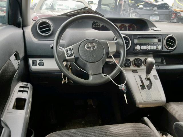 JTLKE50E981057181 - 2008 TOYOTA SCION XB იასამნისფერი ფოტო 9