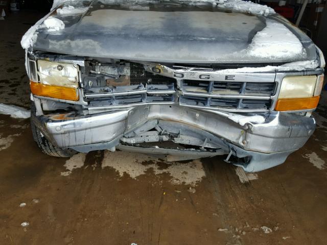 1B7FL26X5RS526675 - 1994 DODGE DAKOTA GRAY photo 9