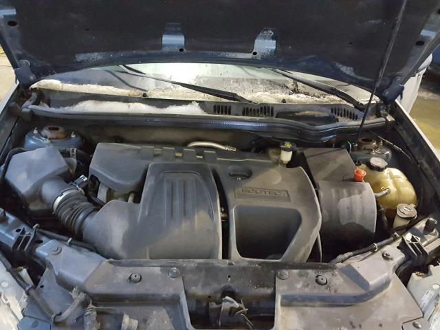 1G1AL55F277350696 - 2007 CHEVROLET COBALT LT GRAY photo 7