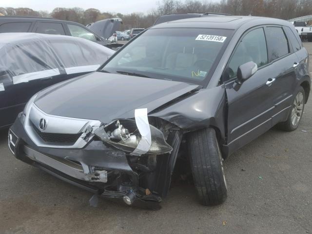 5J8TB1H59AA006566 - 2010 ACURA RDX TECHNO GRAY photo 2