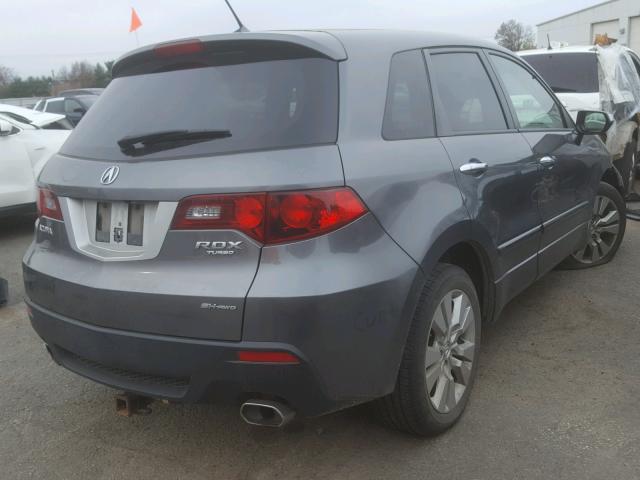 5J8TB1H59AA006566 - 2010 ACURA RDX TECHNO GRAY photo 4