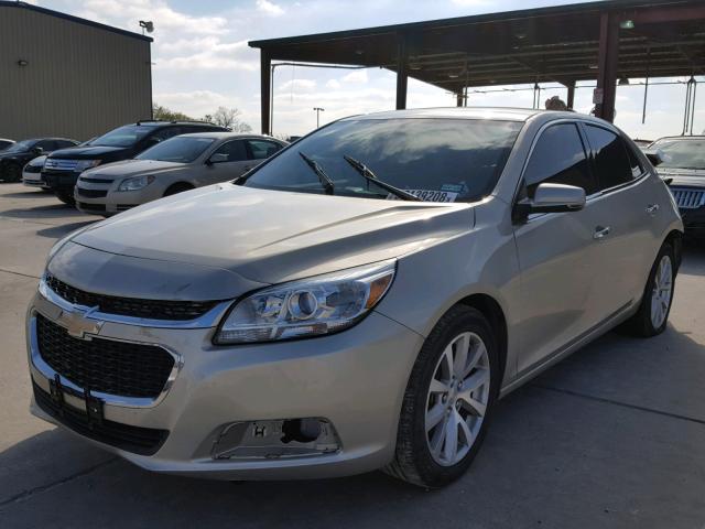 1G11F5SL4FF227178 - 2015 CHEVROLET MALIBU LTZ ოქროსფერი ფოტო 2