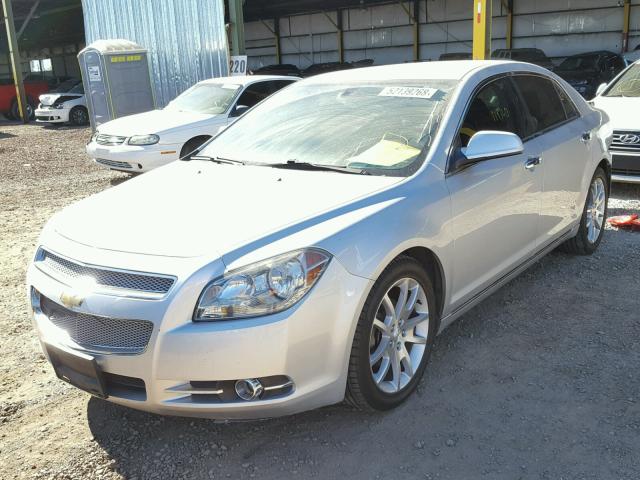 1G1ZG5E78CF254684 - 2012 CHEVROLET MALIBU LTZ SILVER photo 2