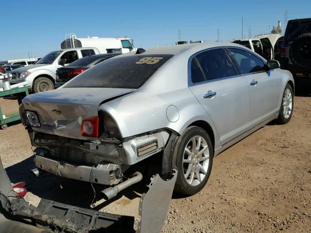 1G1ZG5E78CF254684 - 2012 CHEVROLET MALIBU LTZ SILVER photo 4