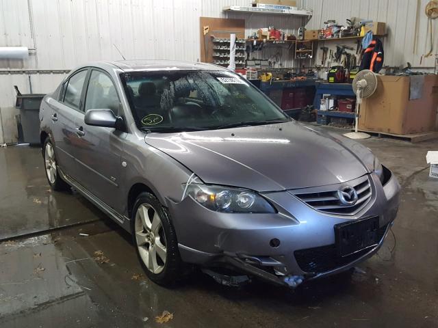 JM1BK323351302203 - 2005 MAZDA 3 S GRAY photo 1