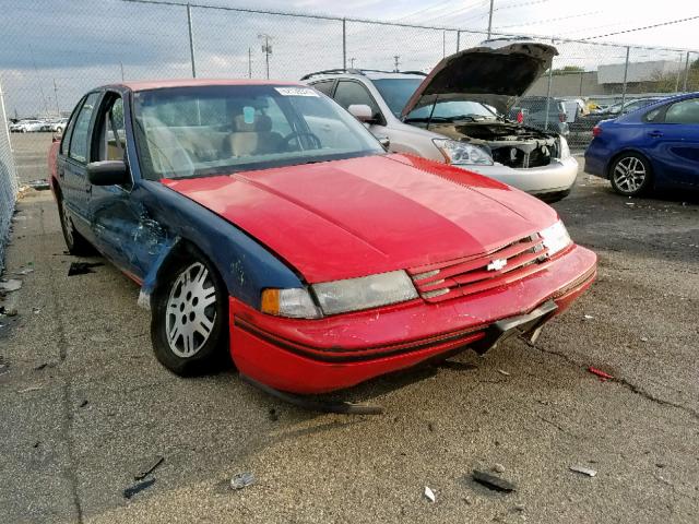 2G1WN54T1P9132772 - 1993 CHEVROLET LUMINA EUR RED photo 1