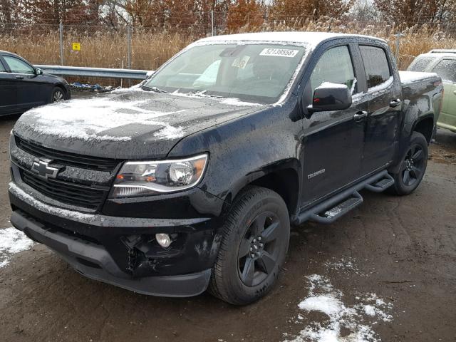 1GCGTCE38G1172937 - 2016 CHEVROLET COLORADO L BLACK photo 2