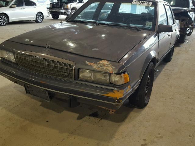 1G4AH54N5M6466571 - 1991 BUICK CENTURY CU GRAY photo 10