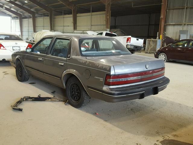 1G4AH54N5M6466571 - 1991 BUICK CENTURY CU GRAY photo 3