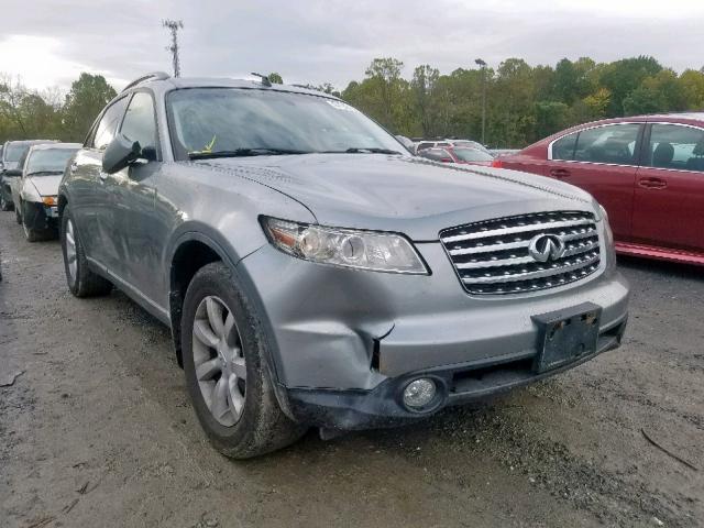 JNRAS08W65X200306 - 2005 INFINITI FX35 GRAY photo 1