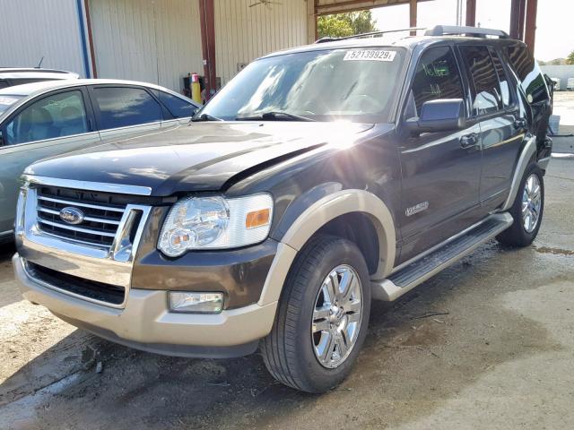 1FMEU74E96UA10922 - 2006 FORD EXPLORER E BROWN photo 2