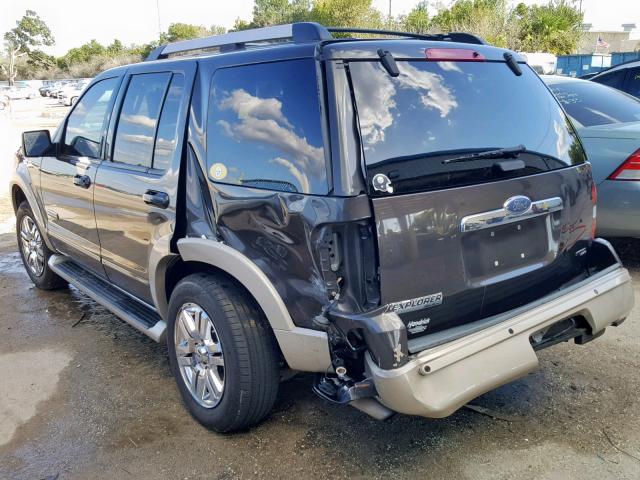 1FMEU74E96UA10922 - 2006 FORD EXPLORER E BROWN photo 3