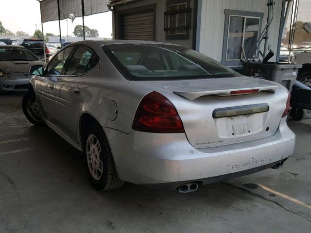 2G2WP522641299204 - 2004 PONTIAC GRAND PRIX GRAY photo 3