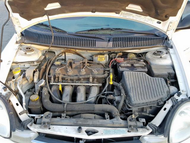 1B3ES46C71D289771 - 2001 DODGE NEON SE WHITE photo 7