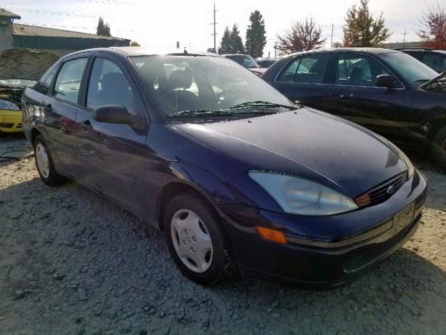 1FAFP33PX2W211017 - 2002 FORD FOCUS LX BLUE photo 1