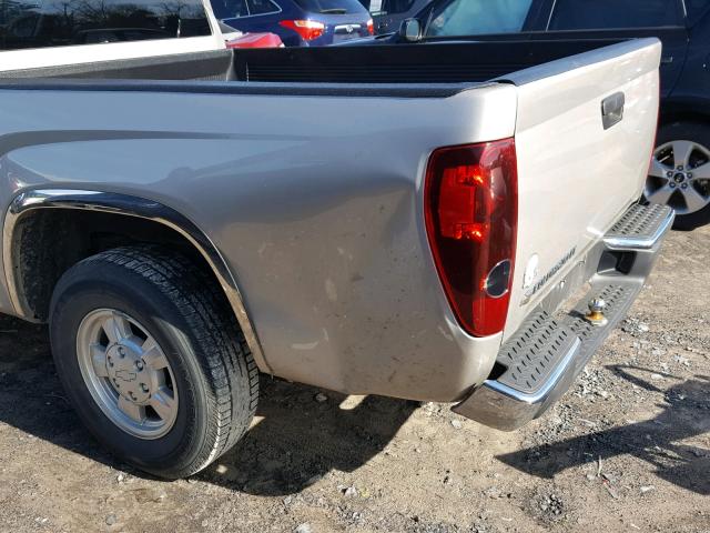 1GCCS149578244342 - 2007 CHEVROLET COLORADO BEIGE photo 9