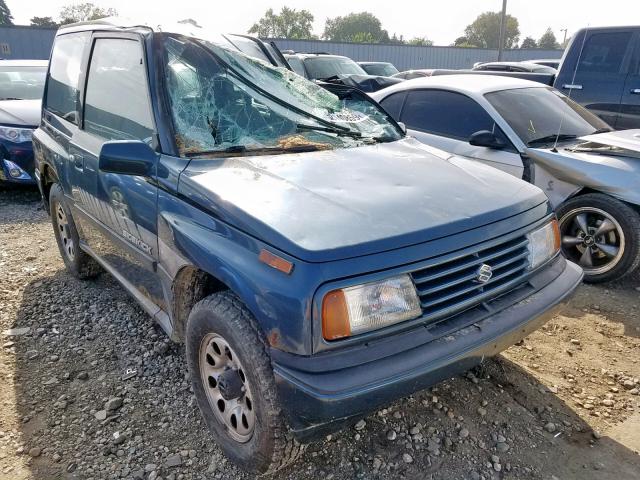 JS4TA01V6K4103856 - 1989 SUZUKI SIDEKICK J BLUE photo 1