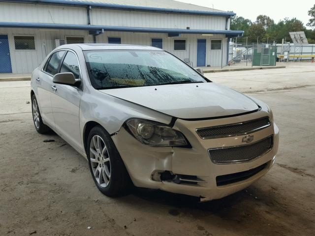 1G1ZE5E79AF215007 - 2010 CHEVROLET MALIBU LTZ WHITE photo 1