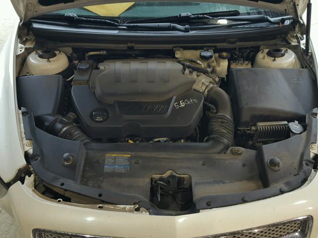 1G1ZE5E79AF215007 - 2010 CHEVROLET MALIBU LTZ WHITE photo 7