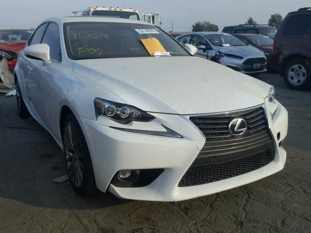 JTHBF1D20F5074893 - 2015 LEXUS IS 250 WHITE photo 1