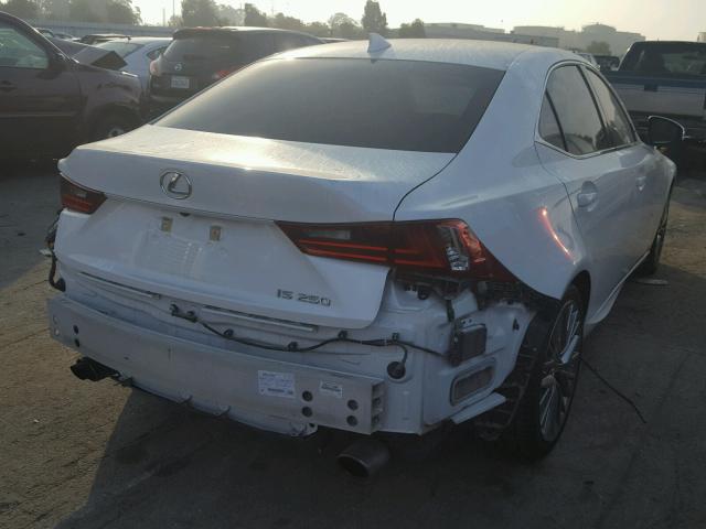 JTHBF1D20F5074893 - 2015 LEXUS IS 250 WHITE photo 4