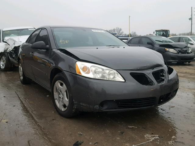 1G2ZF58B274164303 - 2007 PONTIAC G6 VALUE L CHARCOAL photo 1