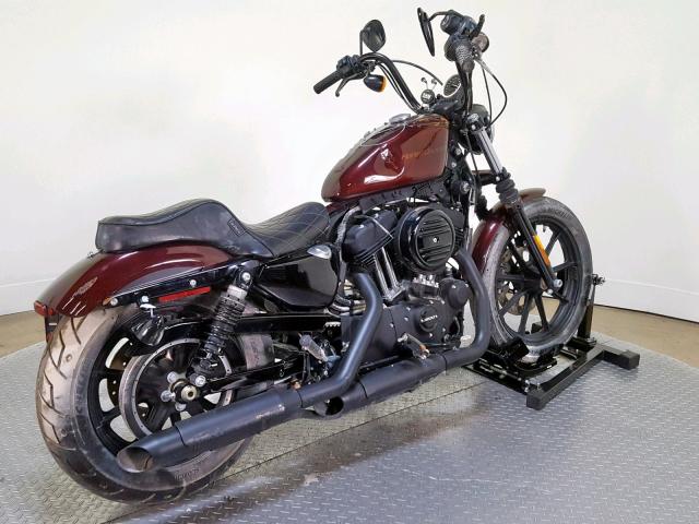 1HD1LP322JC425350 - 2018 HARLEY-DAVIDSON XL1200 NS BURGUNDY photo 8