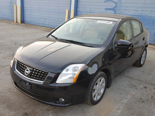 3N1AB61E88L680632 - 2008 NISSAN SENTRA 2.0 BLACK photo 2