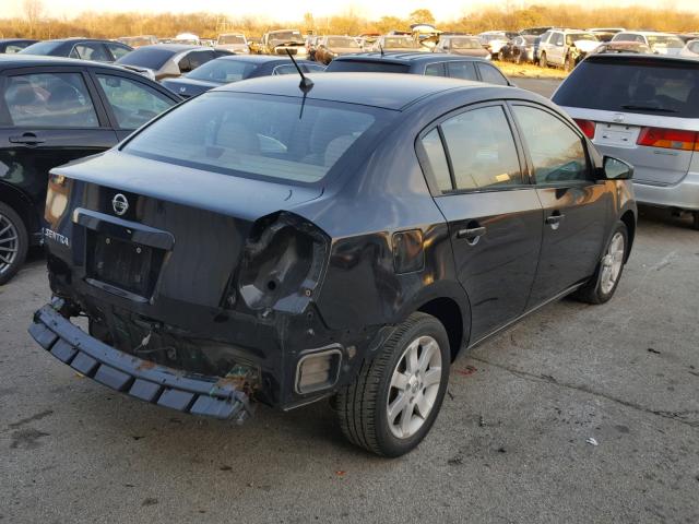 3N1AB61E88L680632 - 2008 NISSAN SENTRA 2.0 BLACK photo 4