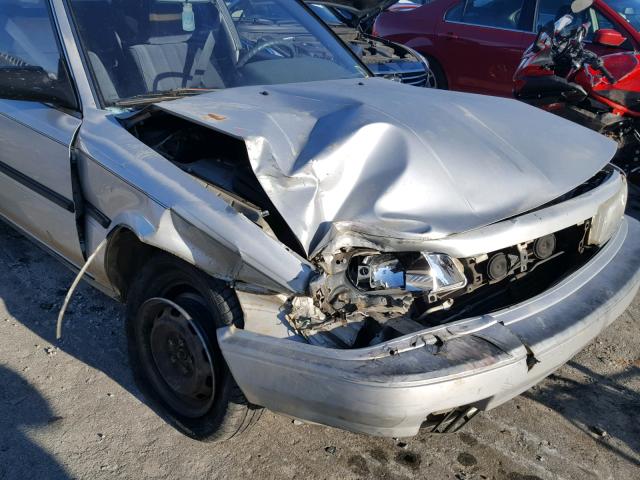 4T1SV21E0MU295742 - 1991 TOYOTA CAMRY DLX SILVER photo 9