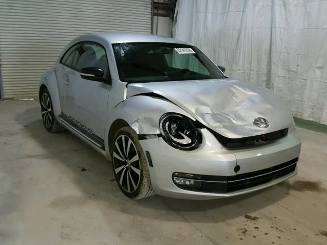 3VW4A7AT6CM656802 - 2012 VOLKSWAGEN BEETLE TUR SILVER photo 1
