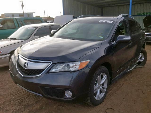 5J8TB4H58EL020230 - 2014 ACURA RDX TECHNO BLACK photo 2