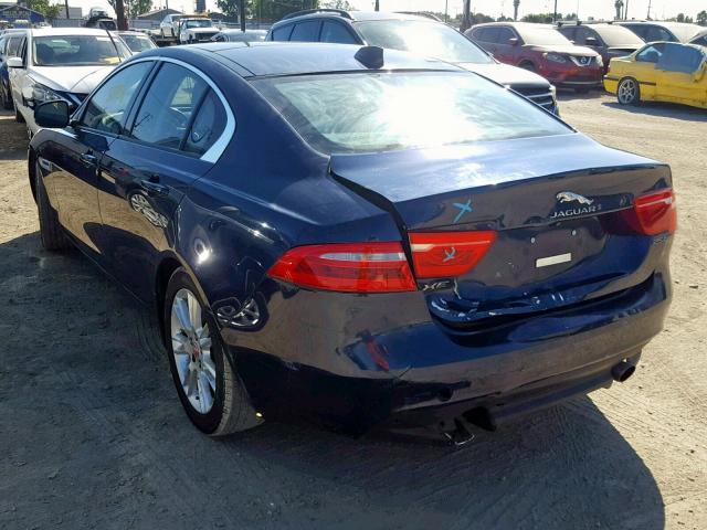 SAJAD4BG7HA956948 - 2017 JAGUAR XE PREMIUM BLUE photo 3