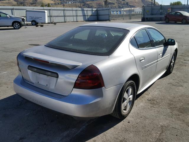 2G2WP552971125000 - 2007 PONTIAC GRAND PRIX SILVER photo 4